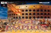 Age of Empires - The Rise of Rome - Manualcuefactor.com/uploads/pdf/Age-of-Empires-The-Rise-of... · 2018-06-06 · Age of Empires Gold installs both Age of Empires 1.0B and Age of