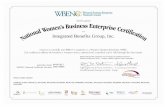 Integrated Benefits Group, Inc.integratedbenefitsgroup.com/images/WBENC_Certificate.pdf · Integrated Benefits Group, Inc. 09/30/2013 2005118985. Women's Business Enterprise National
