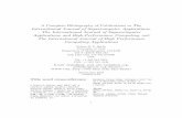 A Complete Bibliography of Publications in The …ftp.math.utah.edu/pub/tex/bib/ijsa.pdfA Complete Bibliography of Publications in The International Journal of Supercomputer Applications,