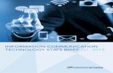 INFORMATION COMMUNICATION TECHNOLOGY STATS BRIEF … 2019... · Source: Information and Communication Technology Statistics, Statistics Botswana 2.2 Internet Subscriptions Total Internet