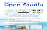 NEW in BLUE Open Studio 8.0 + SP1€¦ · InduSoft Web Studio application.* Intellectual Property Protection: Screens, documents, scripts and worksheets can be individually password