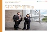 Schulich School of Business MASTERSschulich.yorku.ca/wp-content/uploads/2017/08/... · CPA-Accredited programs and Canadian business degrees commence the MAcc in Term 1. Schulich