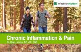 Chronic Inflammation & Pain - WholisticMatters · The Roots of Chronic Inflammation Genetic susceptibility to triggers Overabundance of inflammatory precursors (for example, high