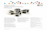 Zebra Xi4 High-Performance Printers 220Xi4.pdf · printers are legendary for their rugged durability, consistently outstanding print quality, fast print speed, long life and unparalleled