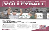 Blank Titleravoa.org/uploads/8/0/3/0/80308428/preseasonguide2017.pdf · 2017 PRESEASON GUIDE VOLLEYBALL Alfonso Canella, Thousand Oakes, Calif„ signals to the first referee the