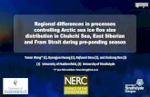 Regional differences in processes controlling Arctic sea ice floe …€¦ · 20140527 0.017 20130618 0.024 20140527 0.214 20140707 0.216 20140610 0.005 20140610 0.043 Table 1. p-value