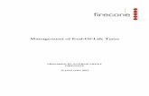 Management of End-Of-Life Tyres · 2013-09-20 · Management of End-Of-Life Tyres Table of Contents Introduction and Background 1 The used tyre ‘supply chain’ 1 Tyre numbers and