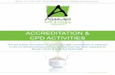 ACCREDITATION & CPD ACTIVITIEStest.alusani.co.za/wp-content/uploads/2020/03/Accreditation-CPD-Activities.pdfConstruction Claims, Entitlements, Quantification & Evaluation - 2 CPD Points