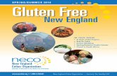 SPRING/SUMMER 2016 Gluten Free - Celiac Sprue Association · 617-262-5422 or 888-4-CELIAC 1 neco New England SPRING/SUMMER 2016 • 1.888.4.CELIAC New England Celiac Organization