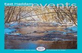 East Haddamevents archive/EH 1Q20.pdf · 2020-02-19 · East Haddam Events • Quarter 1 • 2020 1 DELIVERING TOWN NEWS TO EVERYONE IN TOWN East Haddamevents Moodus, Hadlyme, Millington,
