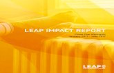LEAP IMPACT REPORT - AgilityEco · LEAP Impact Report Jan-Jun 2017 | 6 3,000 REFERRALS FROM TRUSTED REFERRERS Key highlights from Phase One of LEAP LEAP HAS SAVED EMISSIONS OF CO