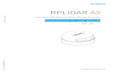 RPLIDAR A3 - Robot Parts | Robot Kits | Robot Toys · ww w. s l a m t e c. c o m Sh ang h a i Sl a m te c . C o . ,L td RPLIDAR A3 Low Cost 360 Degree Laser Range Scanner Development