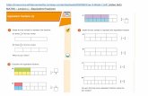 Year-3-Week-7.pdf (video link) MATHS Lesson 1 Equivalent … · 2020-06-26 · d) Write three equivalent fractions for each shape. Compare answers with a partner. MO is finding equivalent