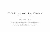 EV3 Programming Basics - The Ponytail Posse · Project* x Program x LEGO MINDSTORMS Education EV3 Student Edition Go unti back ine 20 Project* x Program x LEGO MINDSTORMS Education