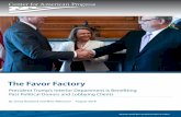 The Favor Factory - cdn.americanprogress.org€¦ · 1 Introduction and summary 4The Trump administration’s weakened ethics policies 6 The favor factory delivers for former clients