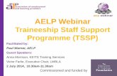 Traineeship Staff Support Programme (TSSP)...• Employer engagement with a focus on ... • Loughborough College - Digital ERR booklet, examples of ... Working Group agrees the brand