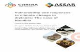 Vulnerability and responses to climate change in drylands ... · CARIAA-ASSAR Working Paper 5 About the authors Dian Spear is the Southern Africa regional research lead on the ASSAR