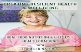 Holistic Health Coaching for Women - IzabellaNatrins.com ......• Worrying about weight gain and frustrated by attempts to lose it • Following 'diets' that only work for a while