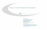 1270 Field Research Report FINAL v6 - Kannah Consultingconsumer electronics and miscellaneous plug loads (Ecos Consulting 2004) (Foster 2005) (Ostendorp, Foster et al. 2005). Our reports