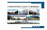 University of California, Davis Version: 1.0 Approved by: Chemical and Laboratory ... · 2016-06-15 · This manual includes information on safe laboratory practices, the use of engineering