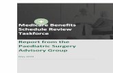 Medicare Benefits Schedule Review Taskforce Report from ... · Figure 3: Drivers of paediatric surgery utilisation growth – Services and Benefits 2011/12 to 2016/17 ... analgesia