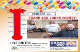 $850,000 GOAL THANK YOU, LOGAN COUNTY! Awards Progr… · $26,150 in 2017. CORE is now a Funded Agency. FROM OUR CAMPAIGN CO-CHAIRS ... J. Stout Trucking Jazzercise Jeff Huber DDS