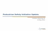 Pedestrian Safety Initiative Update€¦ · – A new forthcoming State of Maryland system should include geospatial ... Trends in Pedestrian Accidents: Pedestrian Collisions by Fault