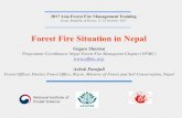 Gagan Sharma - apafri.org Presentation - Nepa… · Gagan Sharma Programme Coordinator, Nepal Forest Fire Manageent Chapter (NFMC) Ashok Parajuli Forest Officer, District Forest Office,