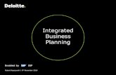 Integrated Business Planning - vods.dm.ux.sap.com · Deloitte –SAP Integrated Business Planning, Moscow Agenda Topic Content Person responsible Timing Introduction •Deloitte capabilities
