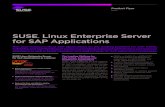 SUSE Linux Enterprise Server for SAP Applicationsmedia.zones.com/...linux-enterprise...applications.pdfNetWeaver Applications SUSE ® Linux Enterprise for SAP Applica-tions is the