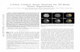 i CANet: Context Aware Network for 3D Brain Tumor Segmentation · Abstract—Automated segmentation of brain tumors in 3D magnetic resonance imaging plays an active role in tumor