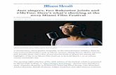 Jazz singers, two Rakontur joints and #MeToo: Here’s what’s …news.mdc.edu/wp-content/uploads/2016/02/JazzsingerstwoRa... · 2019-02-01 · Gael Garcia Bernal and Lali Esposito