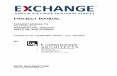 PROJECT MANUAL AFB T's...CONVERT SPECIAL T'S TO CHARLEY'S WHITEMAN AFB, MISSOURI AAFES PN: 3316-15-000003 ARCHITECT: h. michael bohnsack ARCHITECTS Project Manual: Section 00860 …