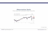 Observation Deck - 2nd Quarter 2020 · 2020-05-27 · VIGILANT Capital Management, LLC Measuring Markets Series Purpose 2 • The Observation Deck is a series of pictures designed