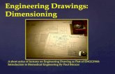 Engineering Drawings: Dimensioning - University of Sydneyweb.aeromech.usyd.edu.au/ENGG1960/Documents/Week 11...DIMENSIONING METRIC THREADS IN the ktter M a M12_ fine thre£s pitch