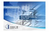 China HGS Real Inc.Aug 22, 2011  · The Company possesses the National Grade II Real Estate designation Li t d NASDAQ Gl b l Mkt EPS (TTM 6/30/2011) $0.53 Gross Margin 50.0%(TTM 6/30/2011)