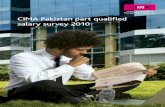 CIMA Pakistan part qualified salary survey 2010 · Recruitment and retention • The vast majority are happy with their salary; nearly two-thirds (64%) being extremely satisfied or