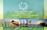 Grain Industry Innovate and Collaborate Junee - July 2019...capabilities in: 1. Regulation 2. Production Sector 3. Supply Chain 4. Consumptive Sector Ensure confidence in commercial