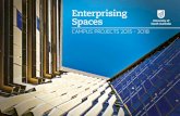 Enterprising Spaces - UniSA€¦ · Size: 1,200m2 Design: Phillips Pilkington Architects in collaboration with UniSA’s MatchStudio Delivery: September, 2015 Designed for our students,