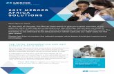 2017 MERCER A FR I CA SOLUTIONS Africa Soluti… · your Mercer contact, and if you are unsure who they are please email nicol.mullins@mercer.com or deon.de.swardt@mercer.com THE