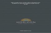 HORIZON - LoopNet · The particulars contained in this brochure are believed to be correct, but accuracy cannot be guaranteed and they are expressly excluded from any contract. They