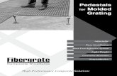 Pedestals for Molded Grating ... brochure. Step 4 Adjust grating pedestals of first row of grating panels
