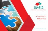 COMPANY - SMD Consulting Associates - Sharper …Sharper insights to get you ahead for good. Power your brand Marketing Technology Technology is quickly transforming how we do business.