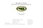 Bertie County Board of Commissionersbertiecounty.nc.gov/commissioners/meetings/2017/packets/4-17-17pack.pdf · BERTIE COUNTY BOARD OF COMMISSIONERS April 17, 2017 Regular Meeting