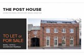 THE POST HOUSE · west, Chigwell and South Woodford to the east and is served by the A104, North Circular Road (A406) and M11. Mill Lane is a short walk from Woodford Central Line