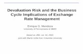 Devaluation Risk and the Business Cycle Implications of ...egme/econ712/files/Devaluation_Risk.pdf · Devaluation Risk and the Business Cycle Implications of Exchange Rate Management