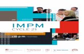 2017 IMPM · 2017 Start Date: May 14, 2017 Last Date to Apply: January 30, 2017 Program Duration: May 2017 – October 2018 IMPM CYCLE 21 UNITED KINGDOM CANADA CHINA BRAZIL INDIA