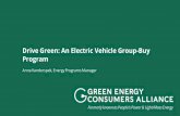Drive Green: An Electric Vehicle Group-Buy Program...Go beck to GREEN ENERGY ALLIANCE Step 1: manufactu I Drive Creen to Hyundai Kona Electric Learn more about EVs £37,495 57,500
