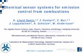 Chemical sensor systems for emission control from ... IMCS 2012...spetz@ifm.liu.se. 2. Microelectronics and Material Physics Laboratories, Universitu . Universitu of Oulu FIN 900 14
