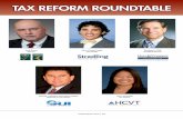 TAX REFORM ROUNDTABLE - Ellington CMSocbj.media.clients.ellingtoncms.com/static/ocbj/supplements/Tax-Re… · the marketplace as a firm with deep technical skills addressing the most